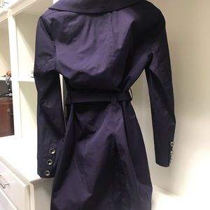 Michael Kors Eggplant Trench